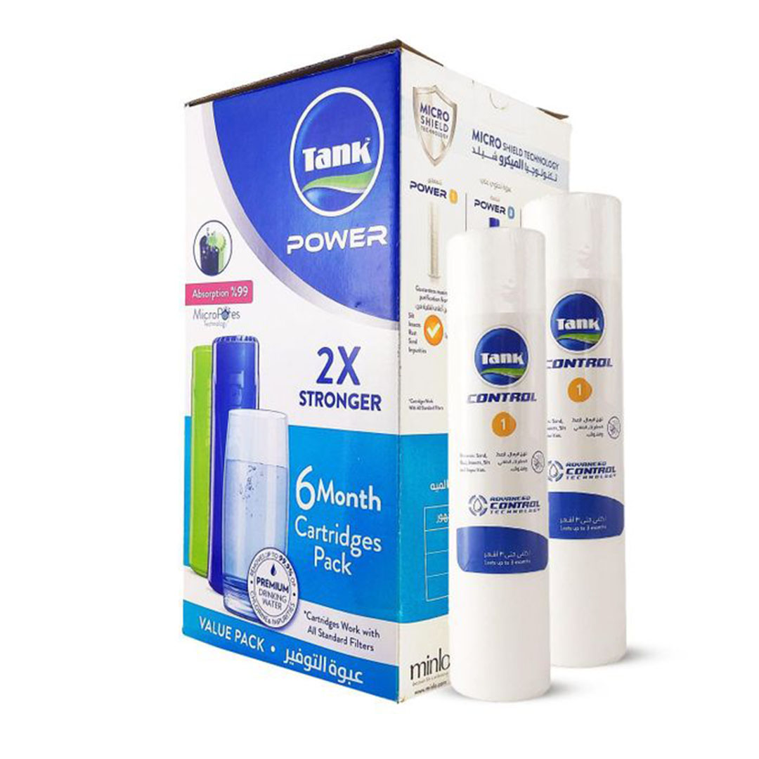 عبوة شمع تانك باور كافية لمدة 6 أشهر + 2 شمعة كهدية
