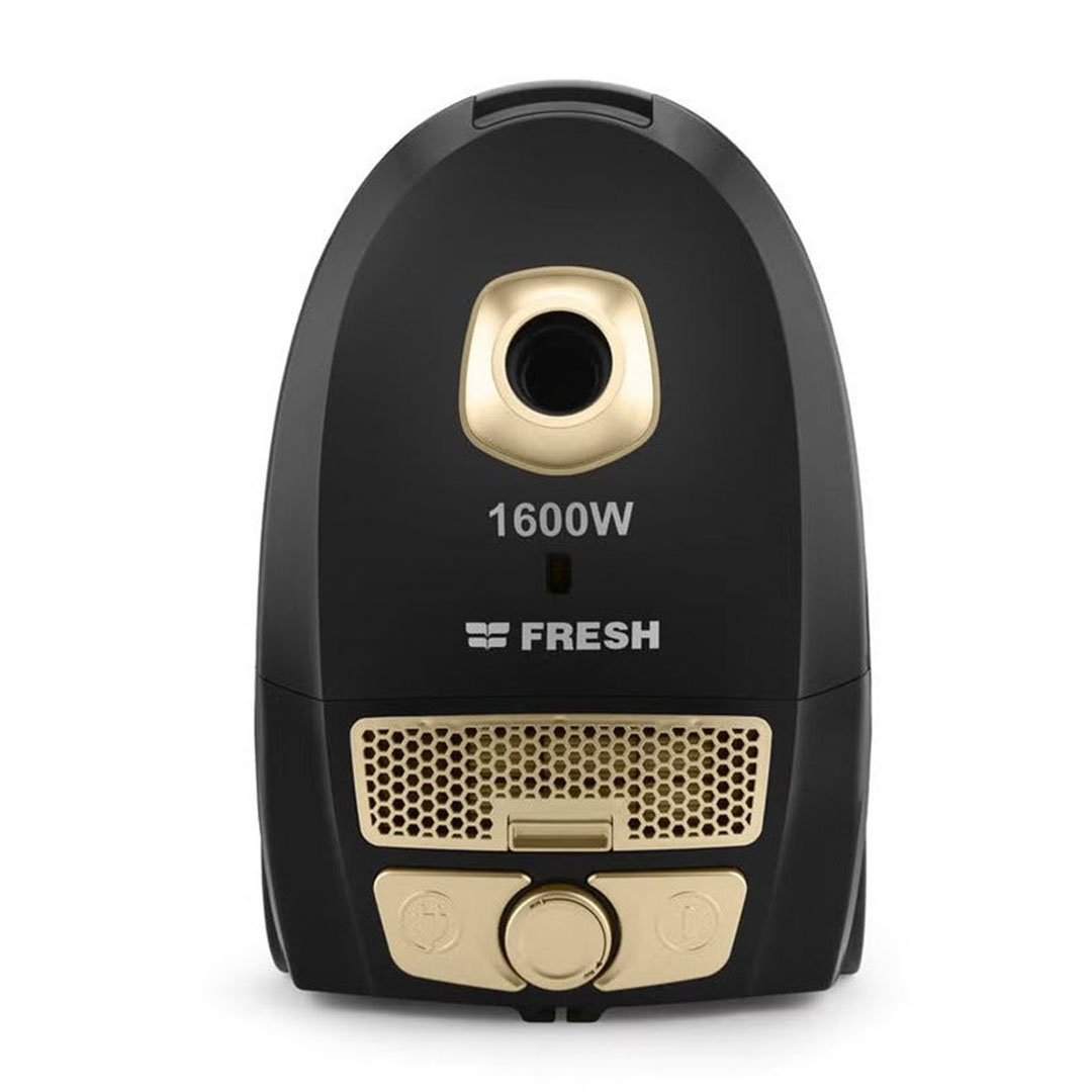 مكنسة كهربائية فاستر فريش - 3.5 لتر - 1600 وات - اسود ذهبي - 500019638