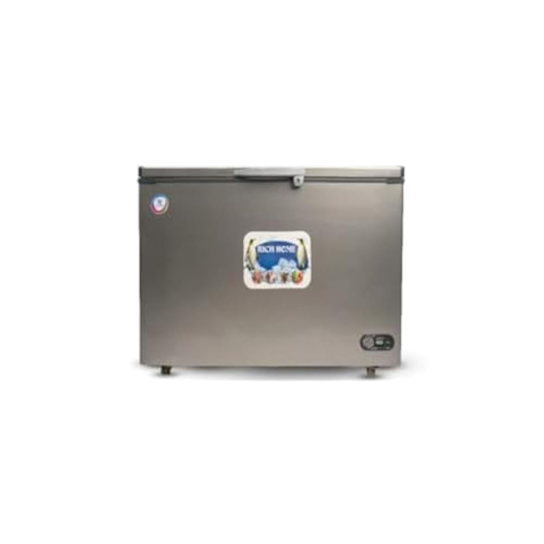 ديب فريزر ريتش هوم - 350 لتر - فضي - RH-CFD 350ss