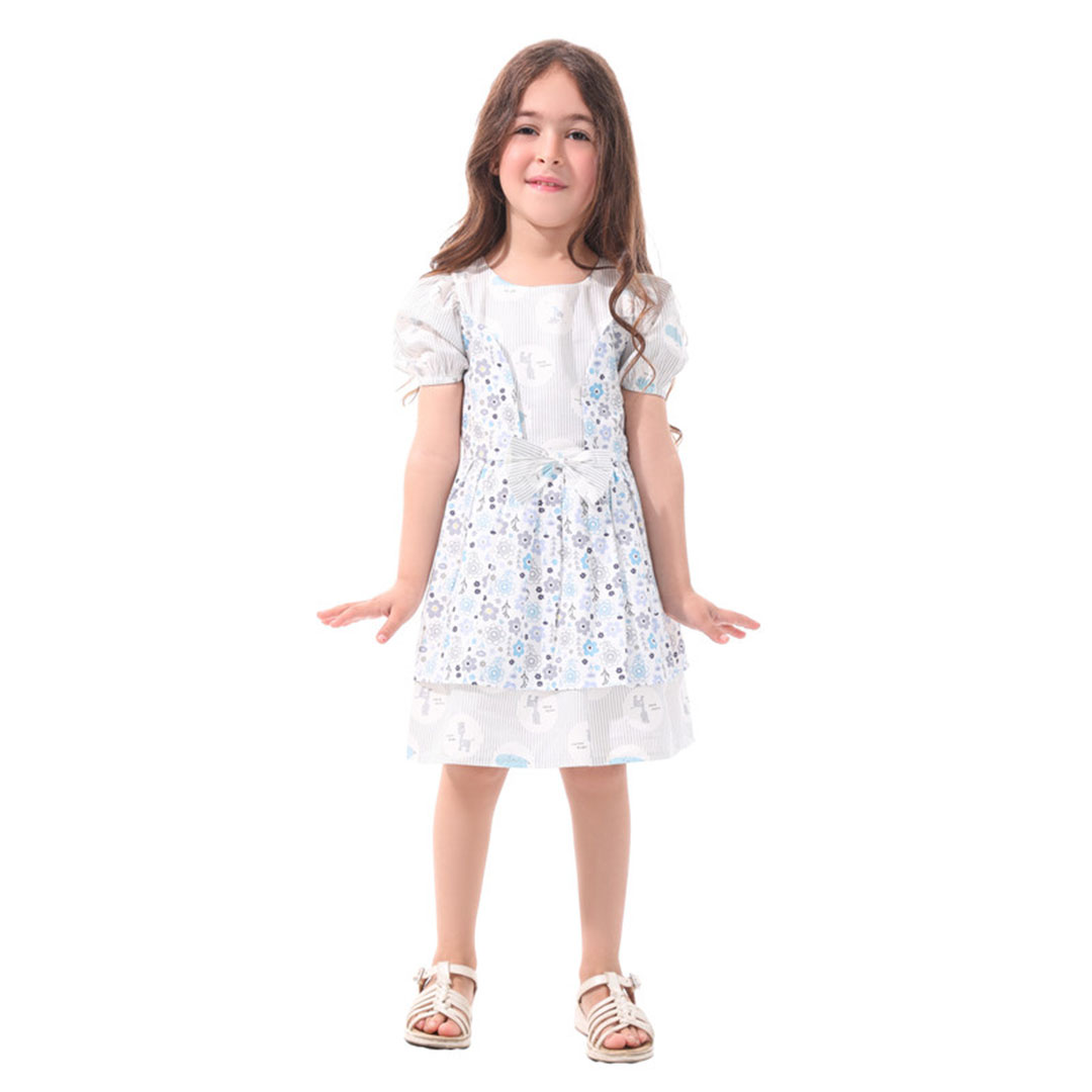 فستان نصف كم بناتي - MA-MU-861