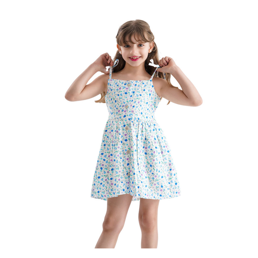 فستان حمالة رفيعة بناتي - MA-MU-295