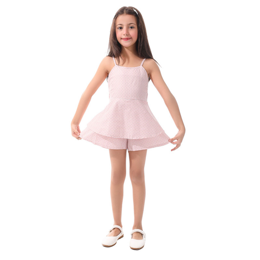 طقم بناتي بدون كم - MA-MU-711