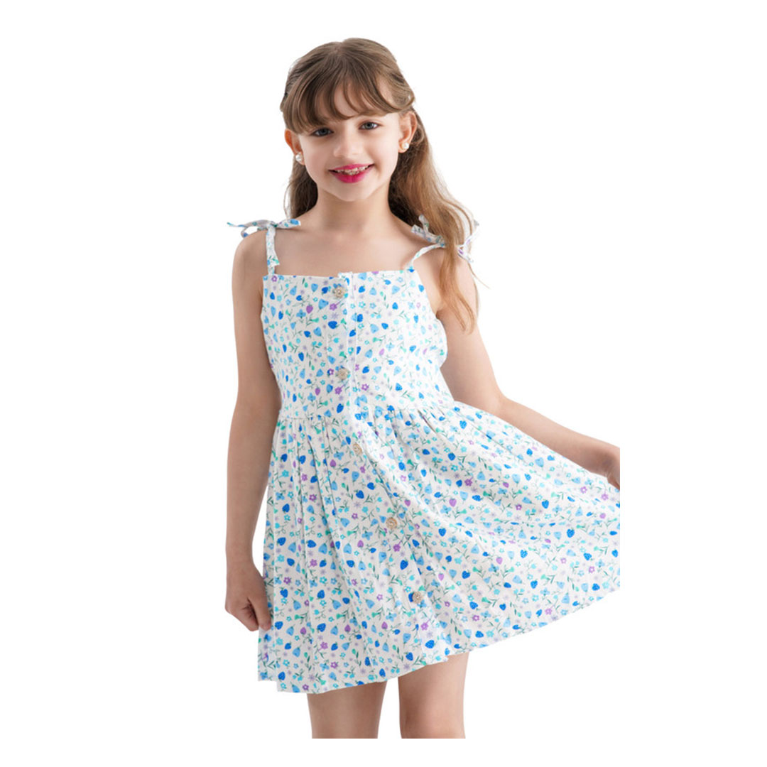 فستان حمالة رفيعة بناتي - MA-MU-295