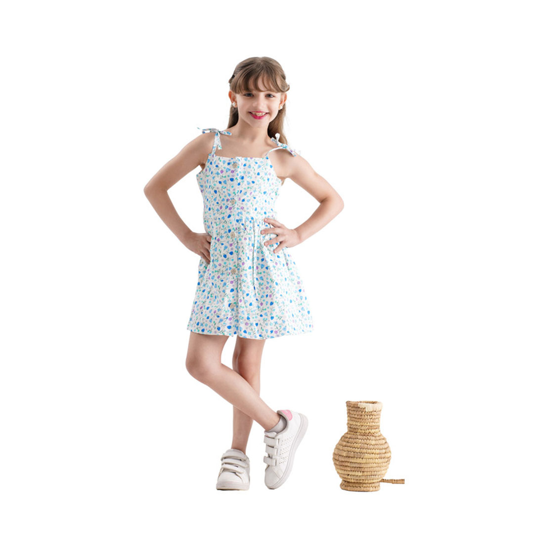 فستان حمالة رفيعة بناتي - MA-MU-295