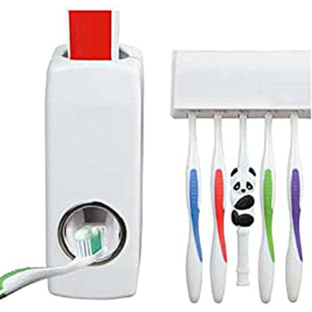 موزع معجون أسنان أوتوماتيكي - حامل حائط