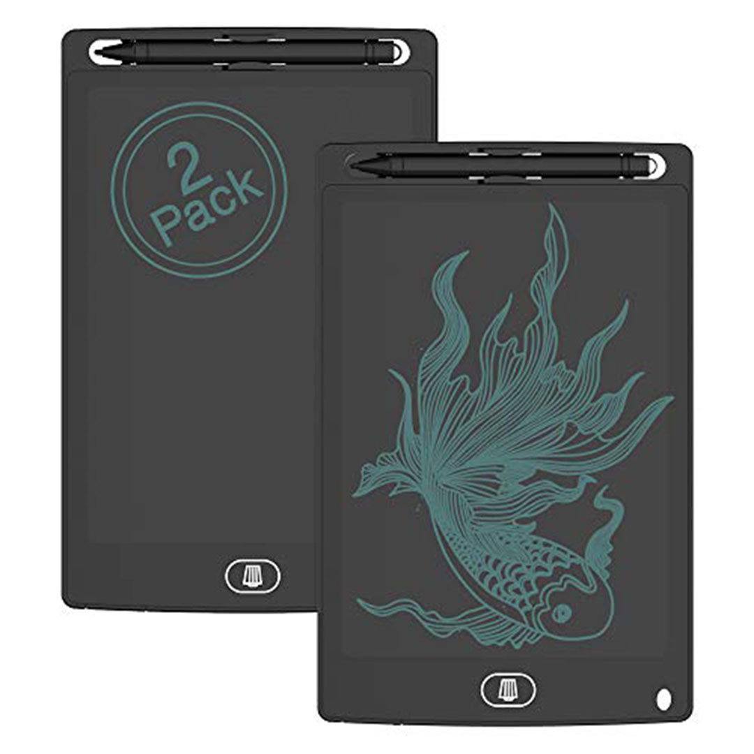 تابلت كتابة LCD تيكوس 8.5 بوصة كتابة ب- واحد عبوة 2 قطعة