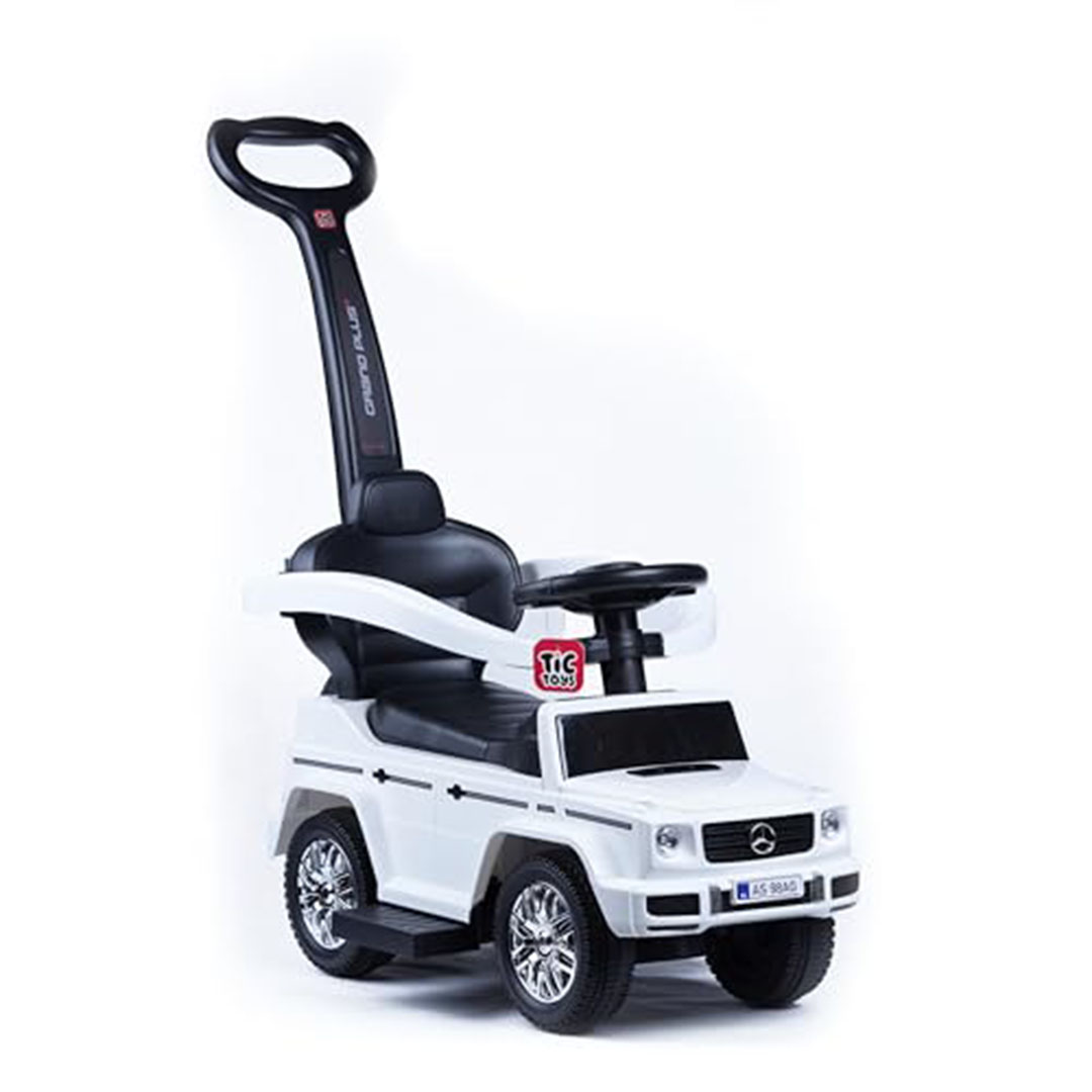 سيارة ركوب جراند بلس من تيك تويز للأطفال 1 إلى 7 سنوات - أبيض