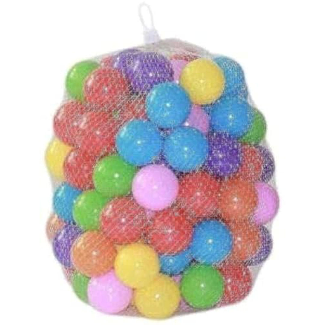 ألعاب كرات المحيط البلاستيكية - 50 قطعة