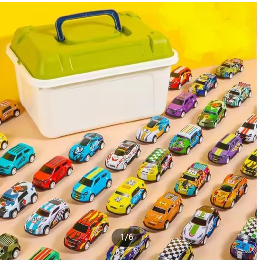 لعبة سيارات رياضية للأطفال - 20 قطعة