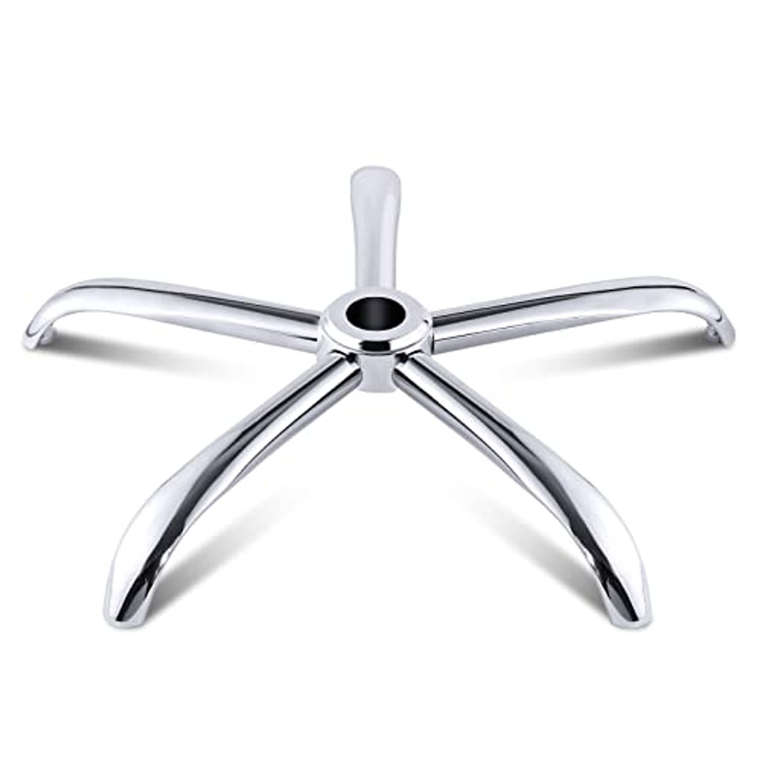 قاعدة كرسي مكتب - 28 بوصة - فضي