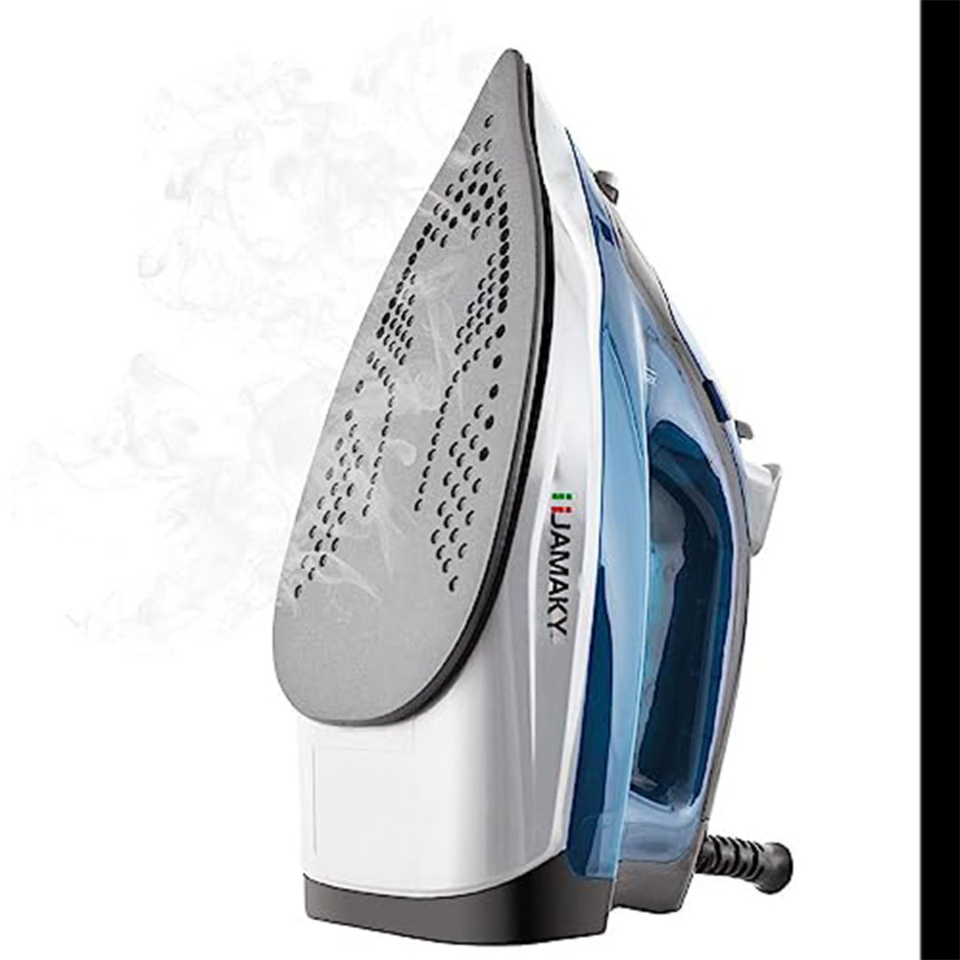 مكواة بخار جاماكي - 1800 وات - موديل JMK1028 - أزرق