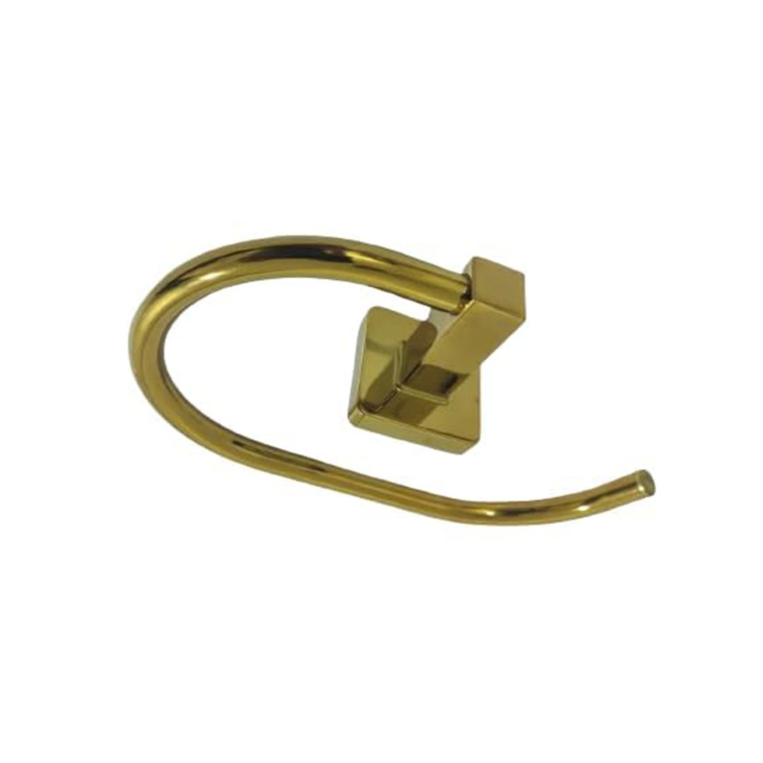 مجموعة حوامل فوط - حلقة دائرية مفتوحة - ذهبية