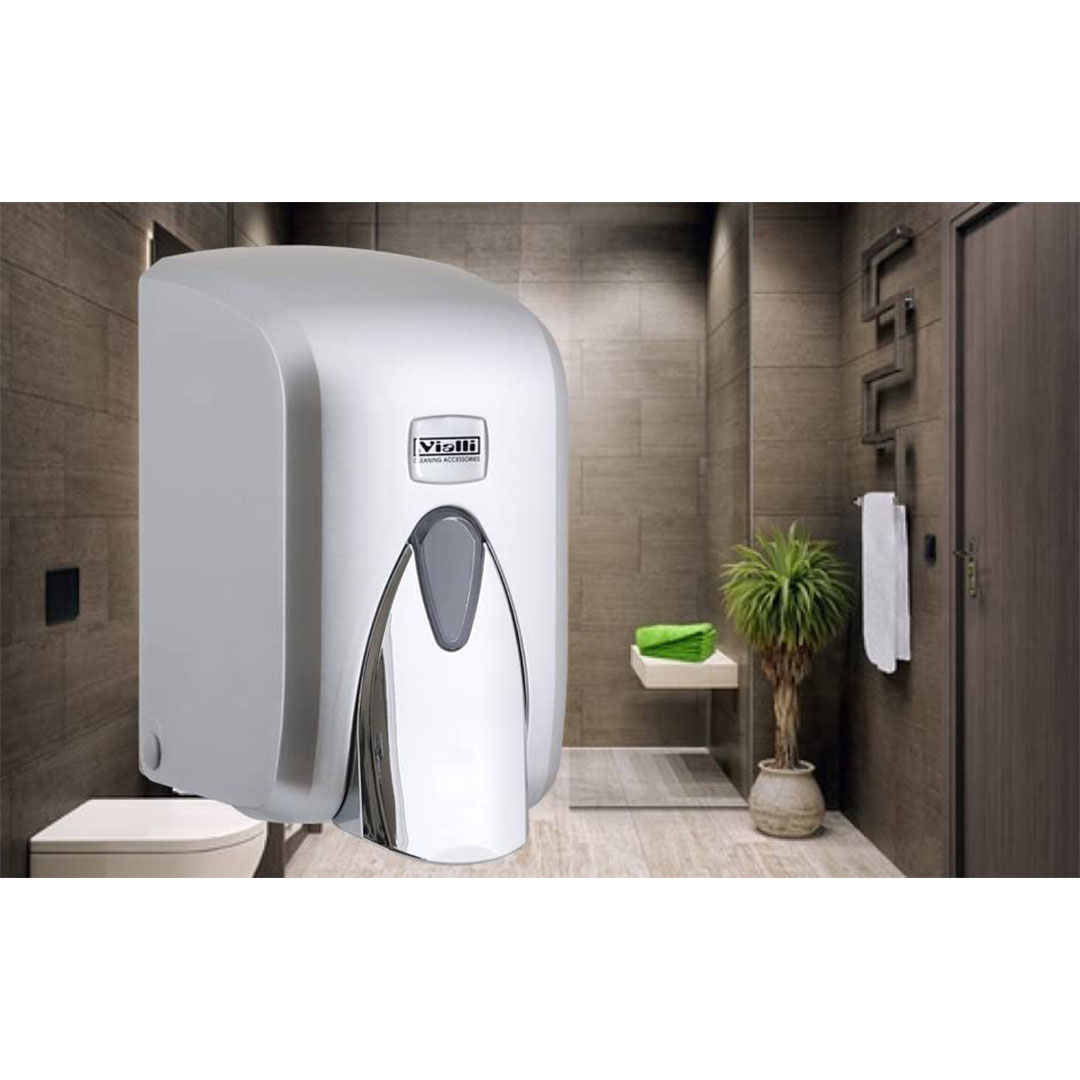 موزع صابون سائل اس 5 - 500 مل - أبيض