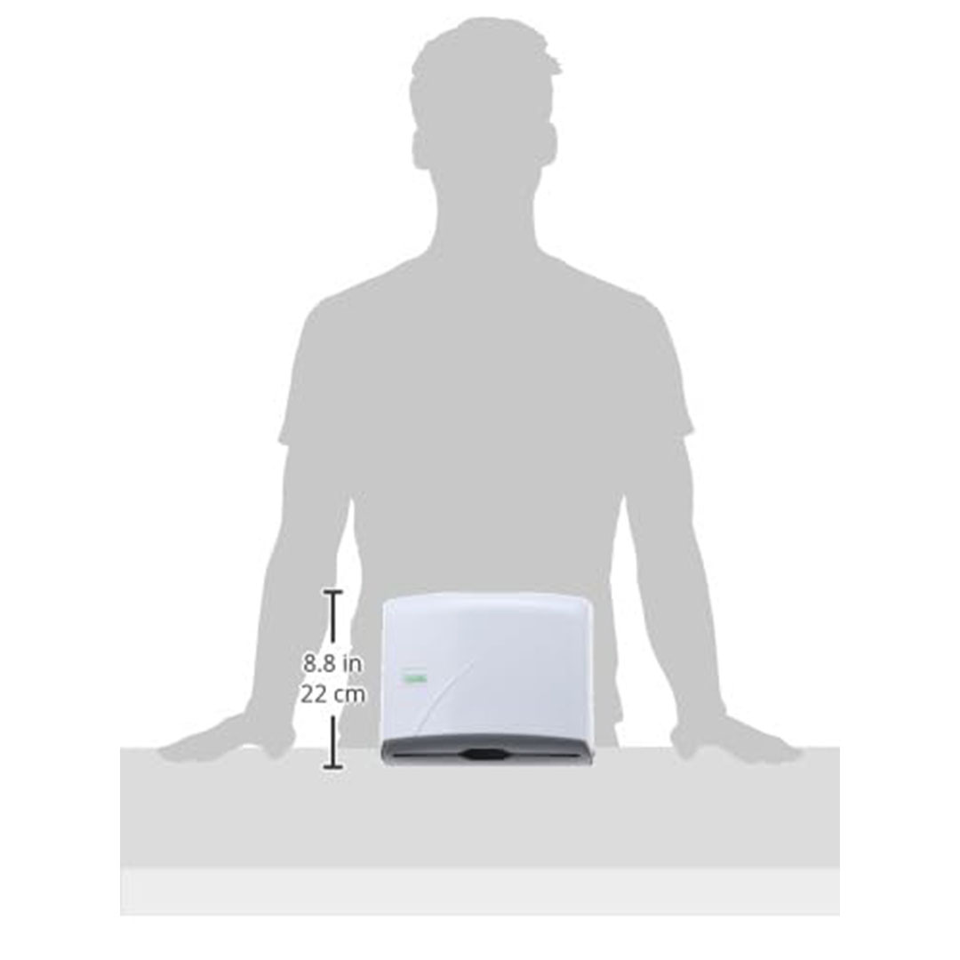 موزع مناشف ورقية مطوية K1 Z - فيالي - أبيض