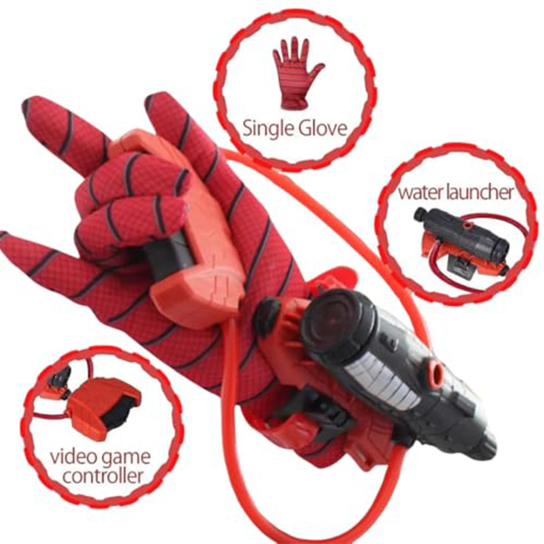 مسدس ماء سبايدرمان ريبيل كيدز أسود