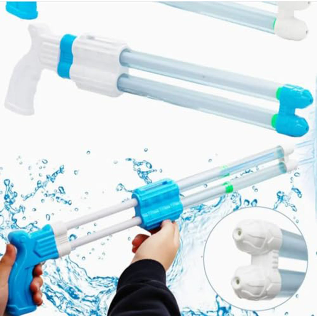 مسدس ماء بلاستيك للشاطئ - كبير - متعدد الالوان