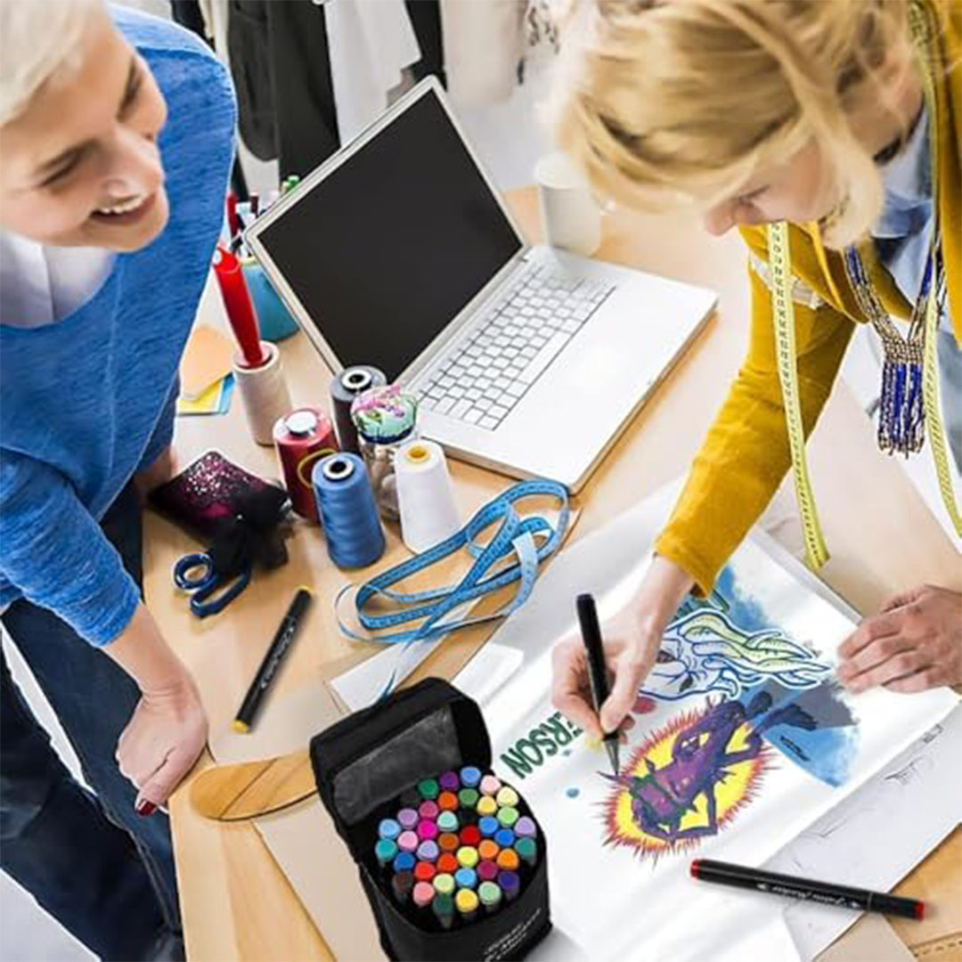 أقلام رسم فنية م-ة براس مزدوج - 60