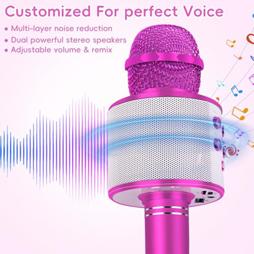 ميكروفون كاريوكي بلوتوث 5 في 1 - داداريو