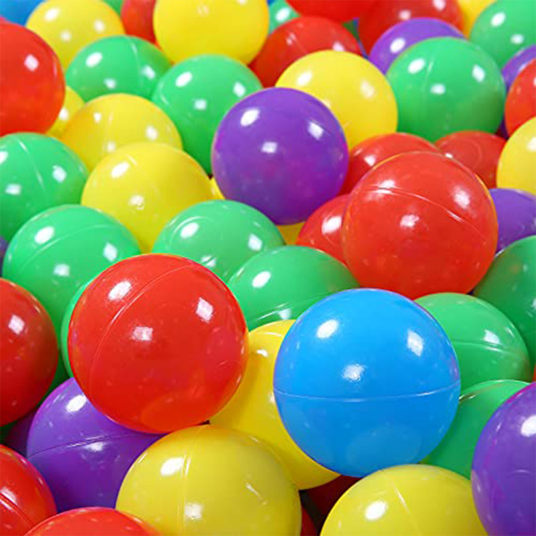 مجموعة كرات لبيت الكرات البلاستيك - جوجو سو - 50 قطعة