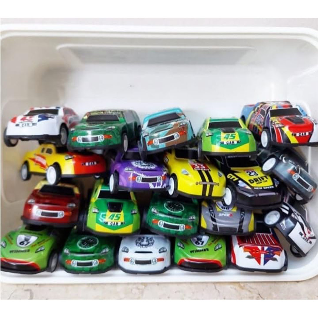 لعبة سيارات رياضية للأطفال - 20 قطعة