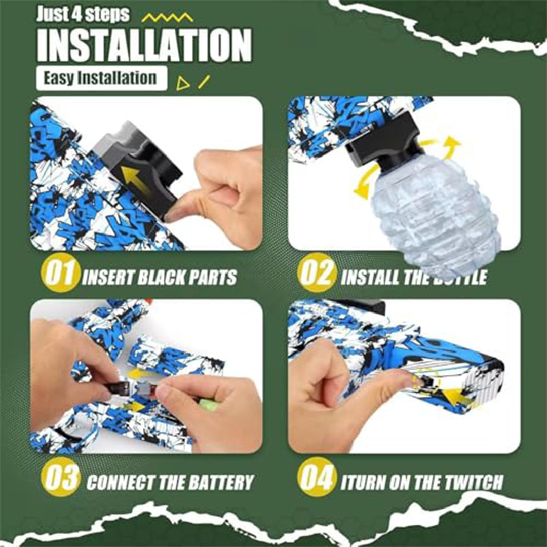 مسدس كرات جل - قاذف كرات مائية