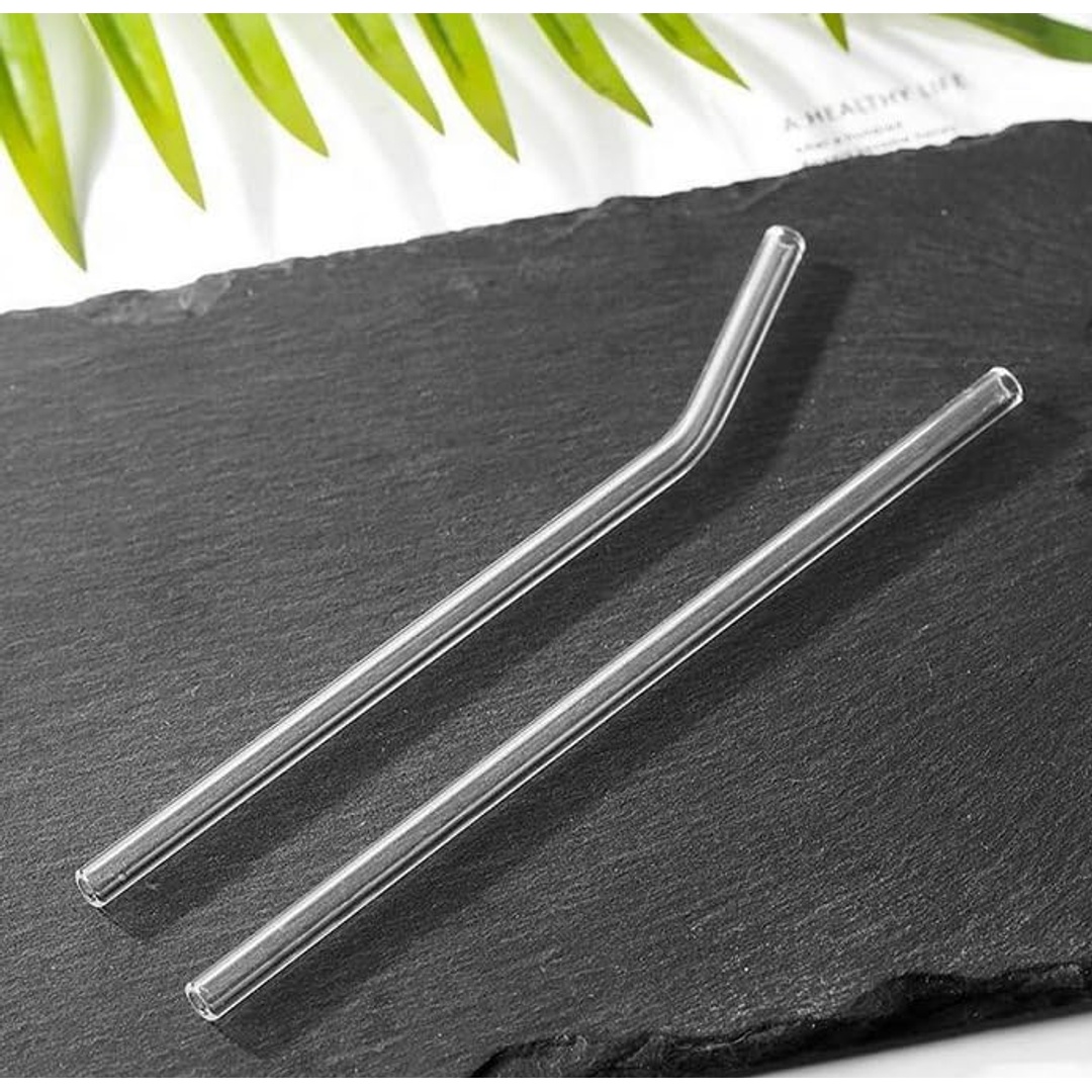 مجموعة شفاطات زجاجية - 4 قطع