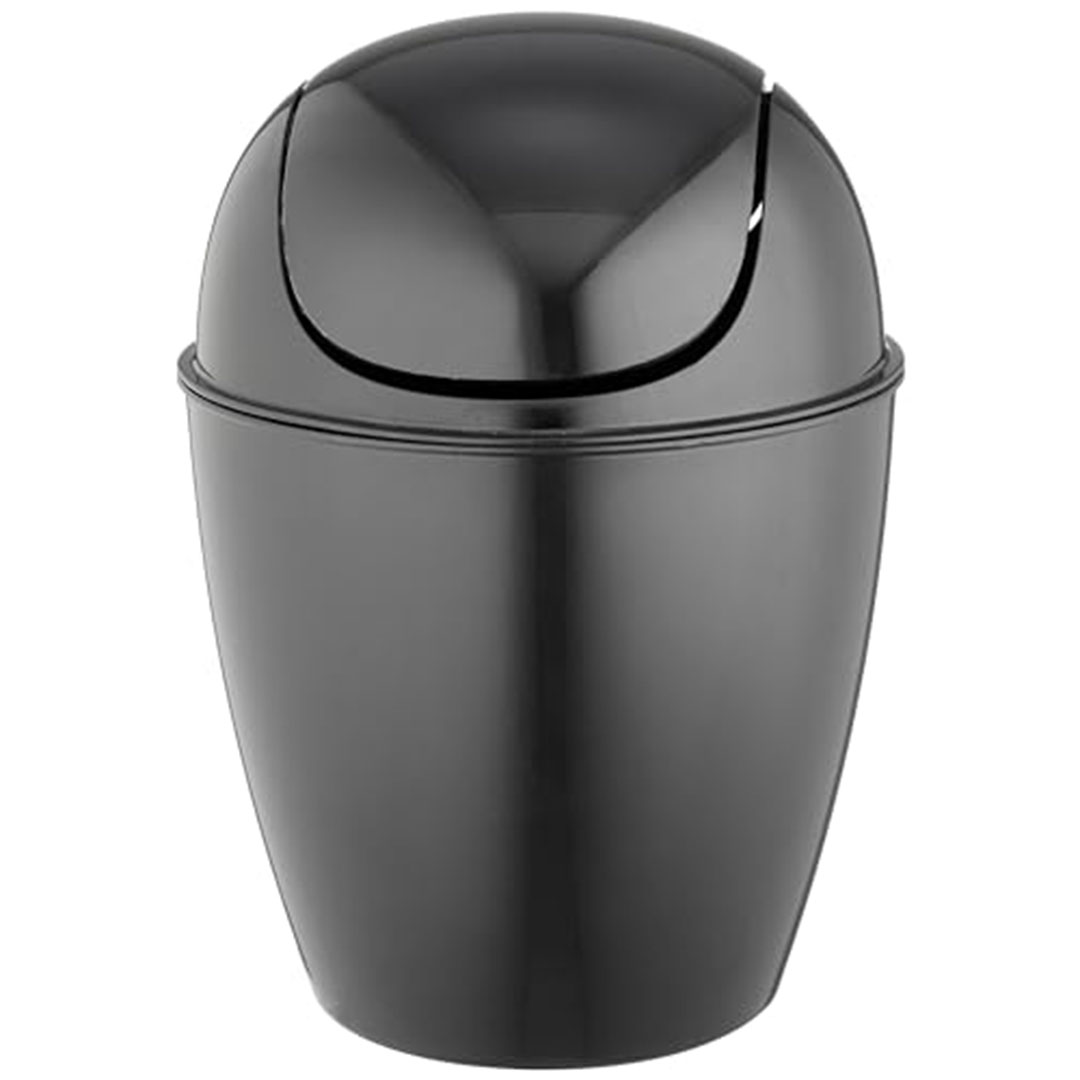 سلة مهملات تايدي كازا 5 لتر - أسود