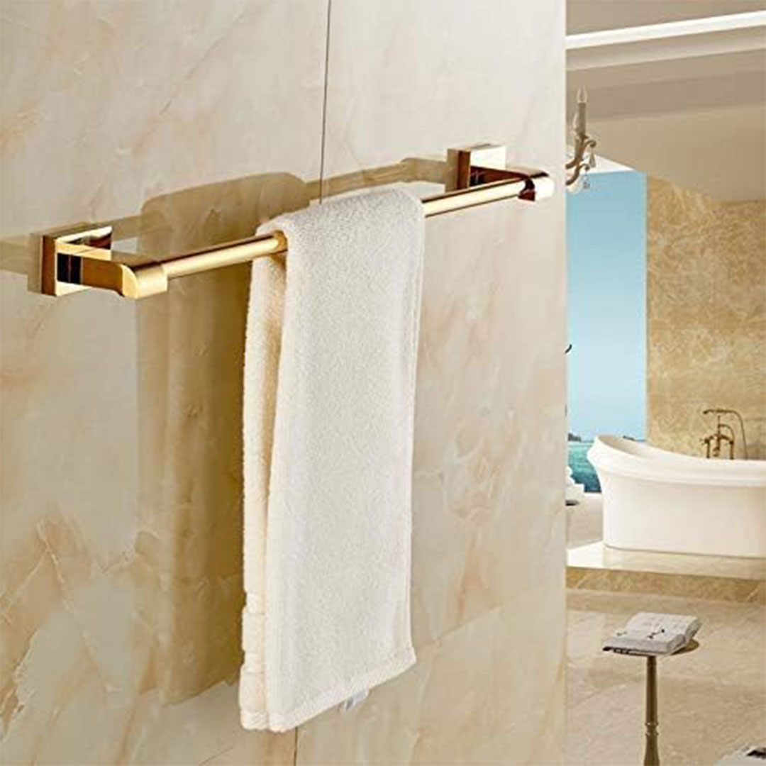 طقم حامل منشفة - قضيب منشفة دهب
