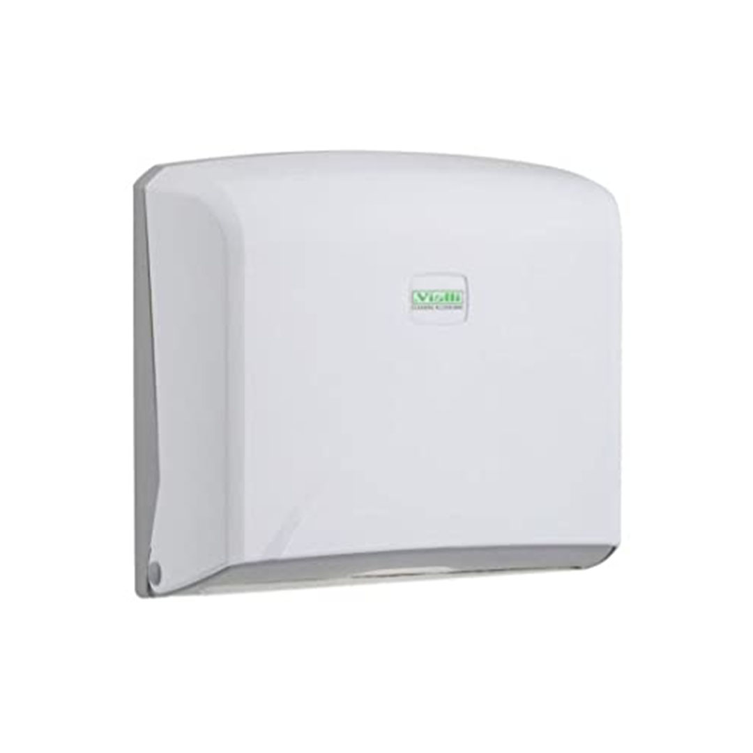 موزع مناشف ورقية مطوية K1 Z - فيالي - أبيض