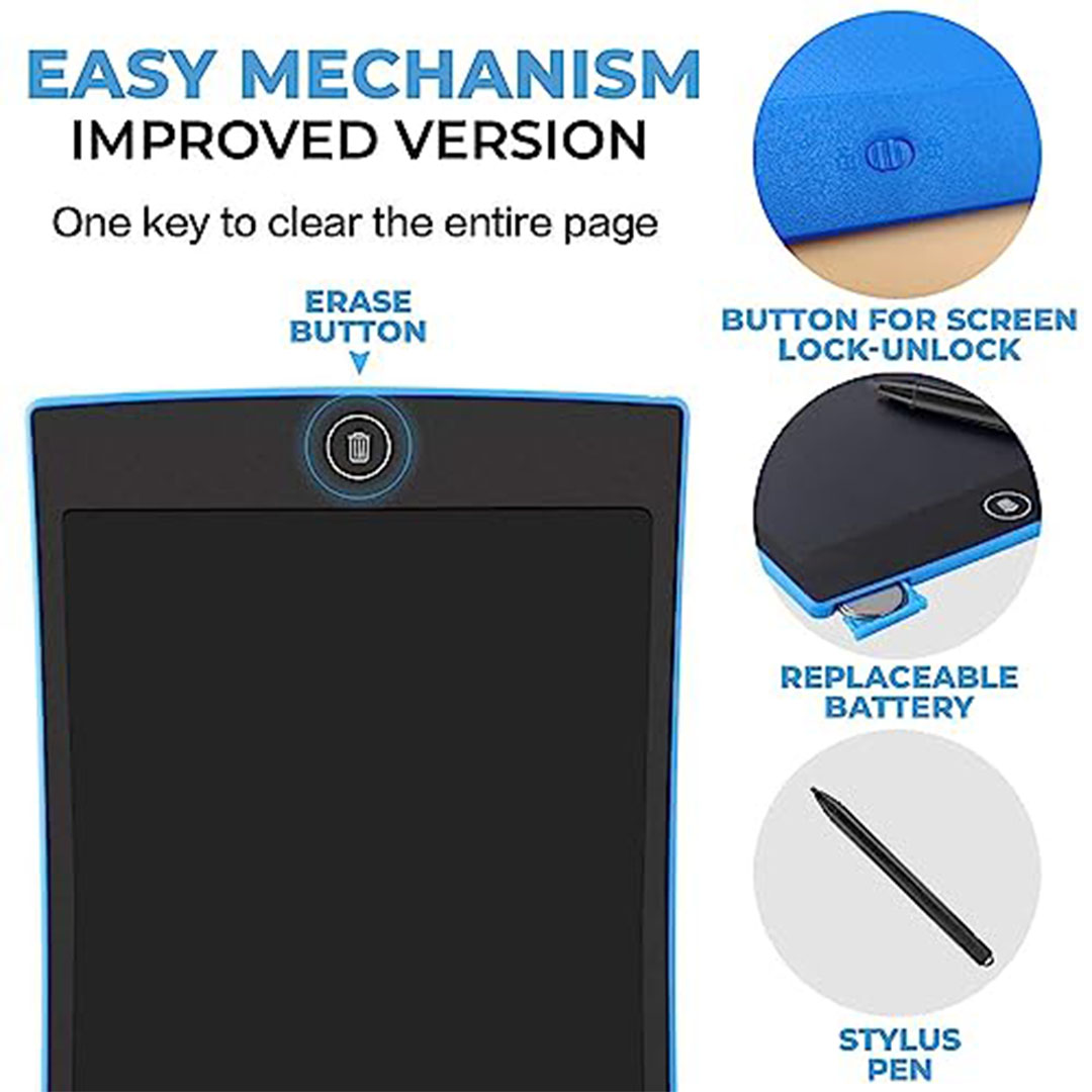 تابلت رسم LCD تويبوريوم 12 بوصة محمول خفيف الوزن