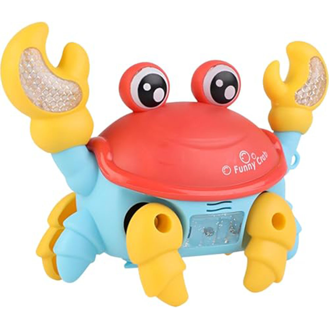 لعبة سلطعون تفاعلية زاحف بأضواء وموسيقى متعددة الألوان