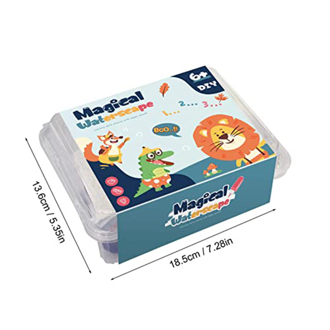 مجموعة خرز الفو دي اغوا - حيوانات مائية ثلاثية الأبعاد - توزير