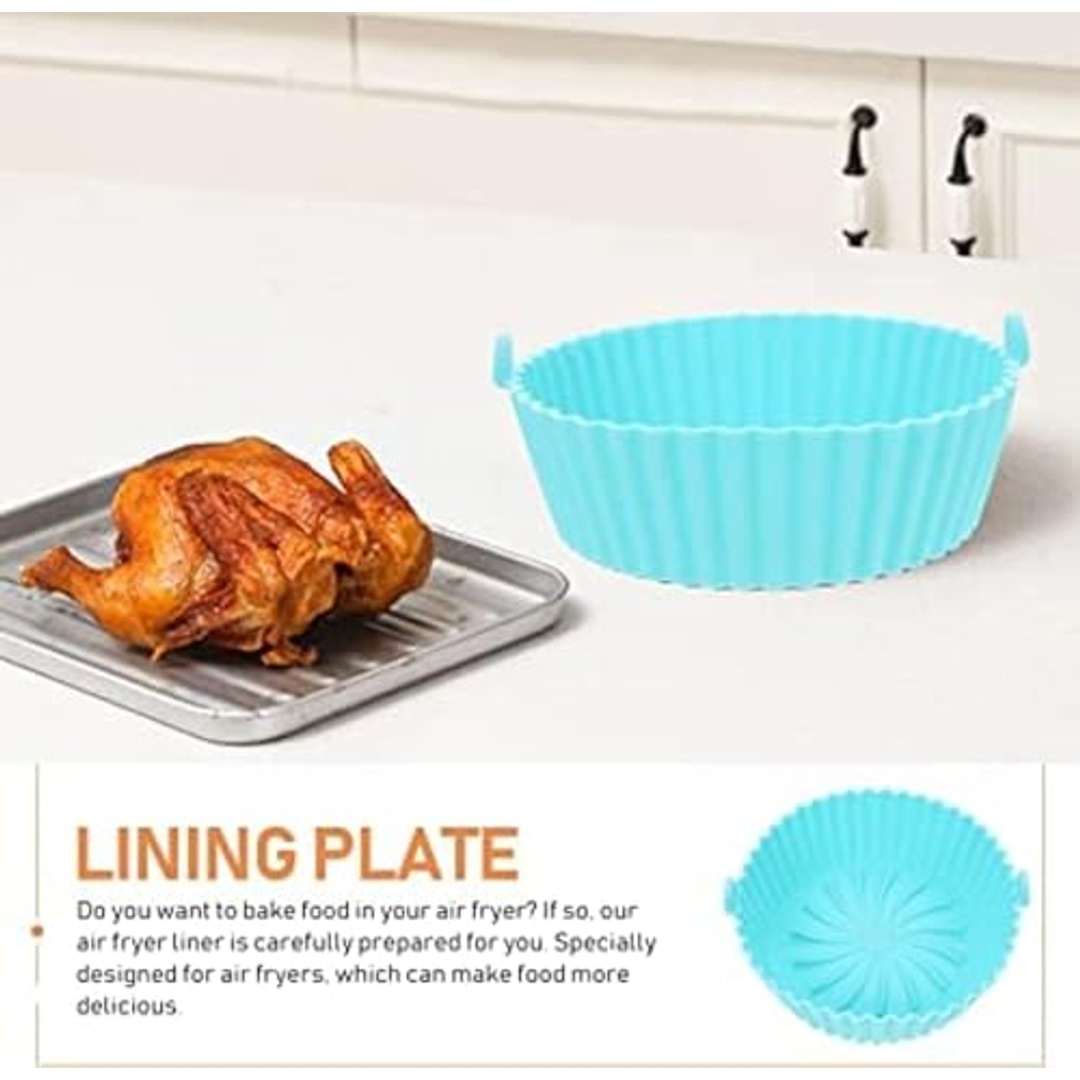 قالب سيليكون للقلاية الهوائية - 6.3 بوصة - أزرق