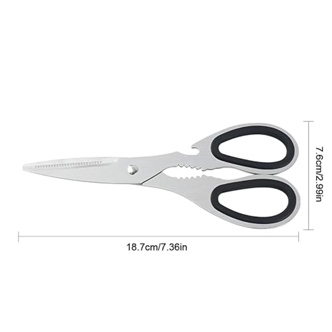 مقص مطبخ معدني بالكامل - 18 سم