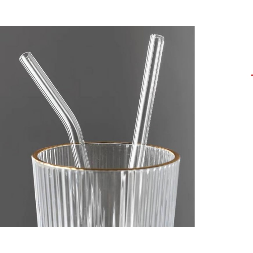 مجموعة شفاطات زجاجية - 4 قطع