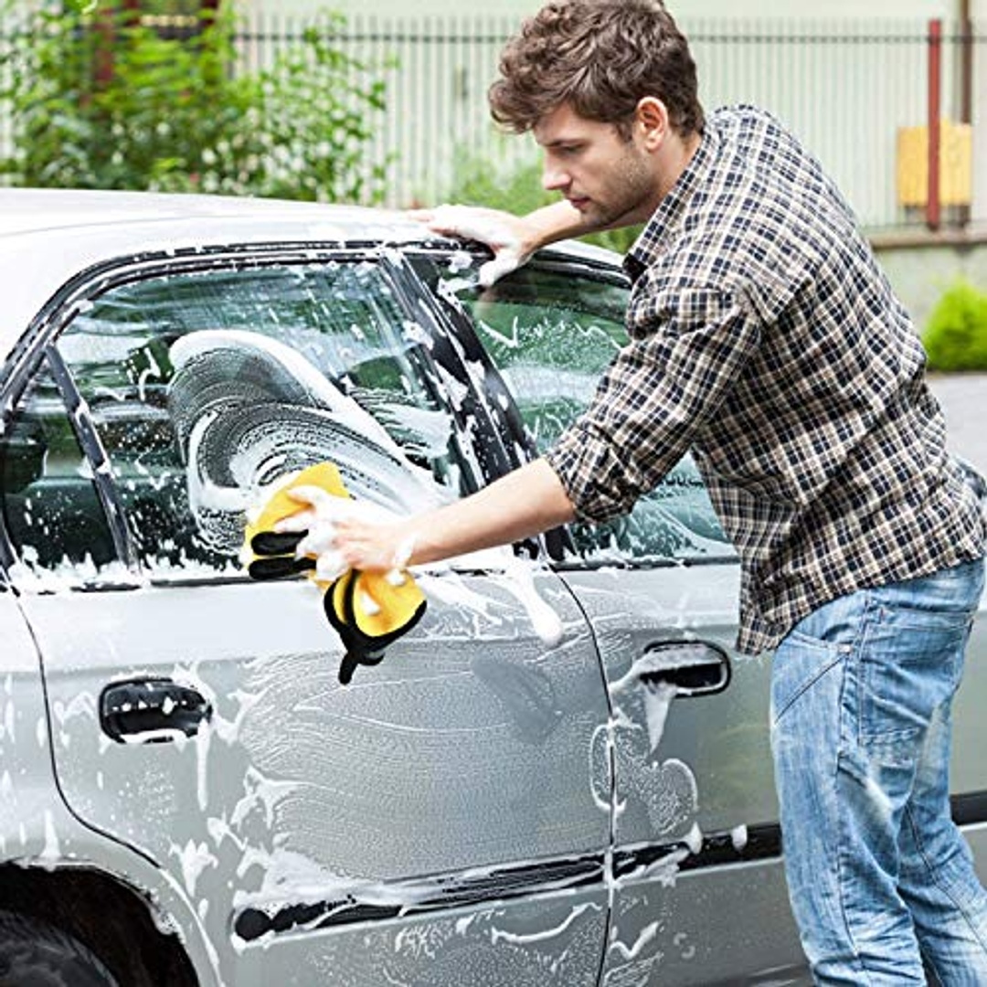 فوط تنظيف ميكروفايبر - 2 قطعة - 30*22 سم - أزرق