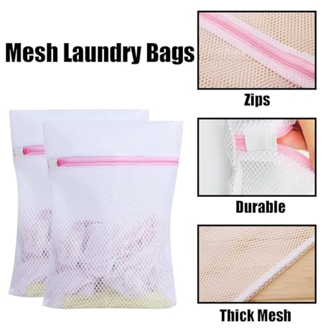 أكياس غسيل شبكية - 30 * 40 سم - 5 قطع