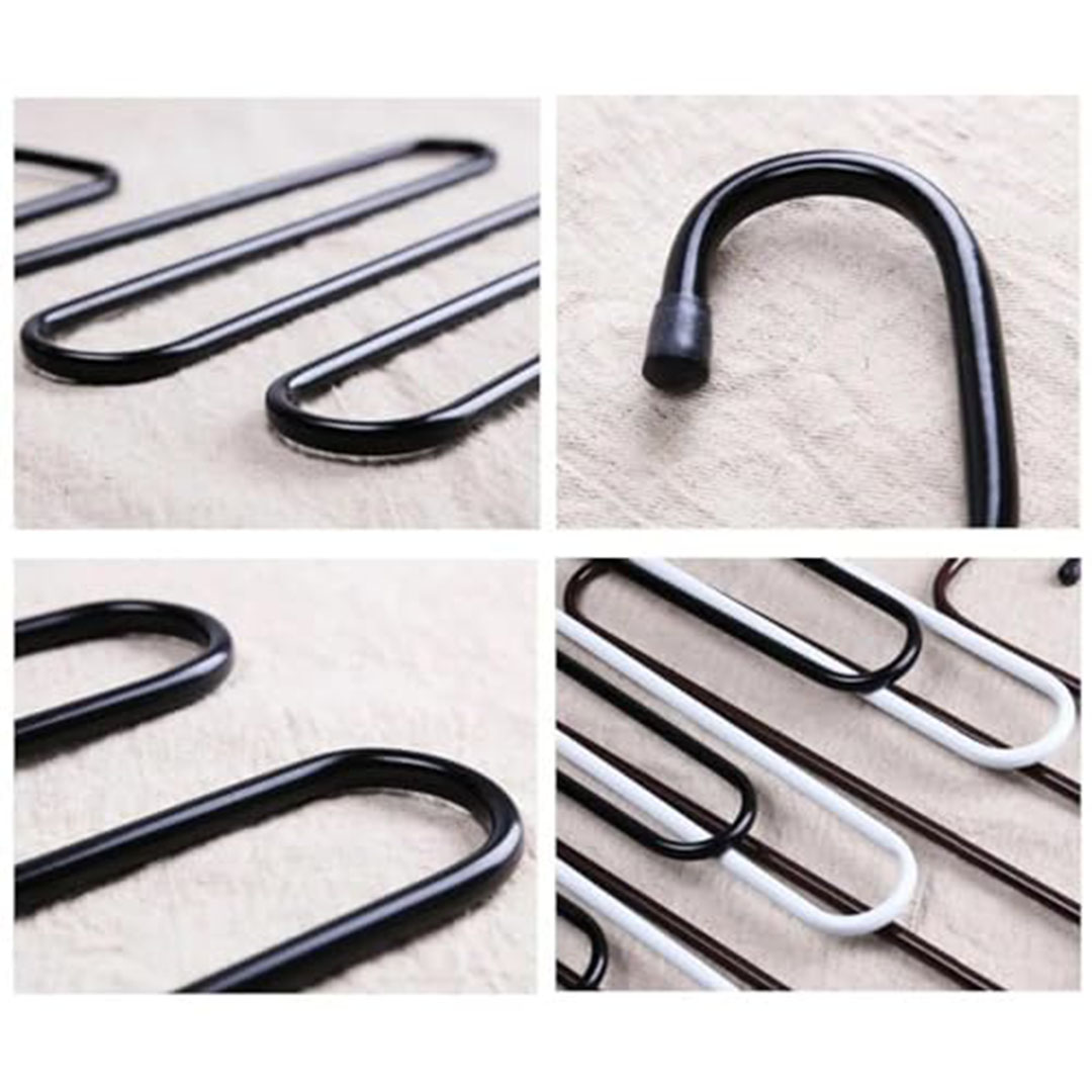 علاقة سراويل من كيوشوب - 4 قطع - شكل S - ستانلس ستيل - متعددة الطبقات