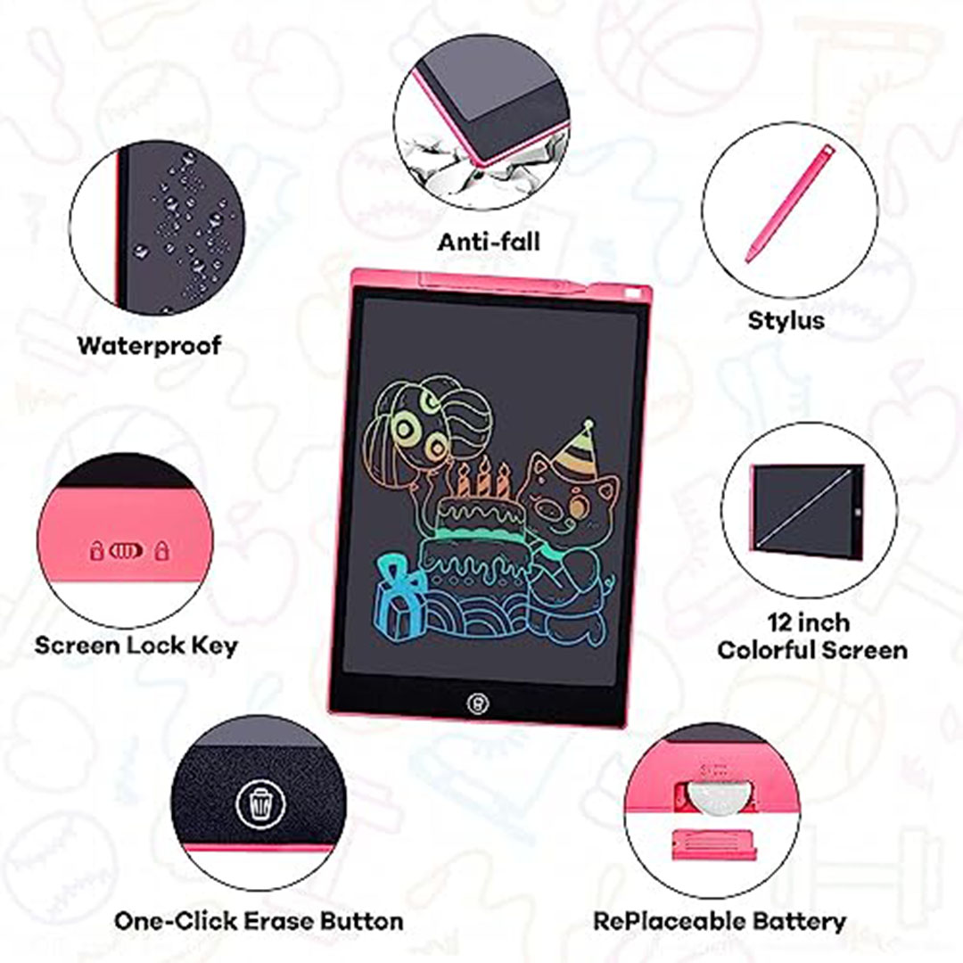 تابلت رسم LCD تويبوريوم 12 بوصة محمول خفيف الوزن