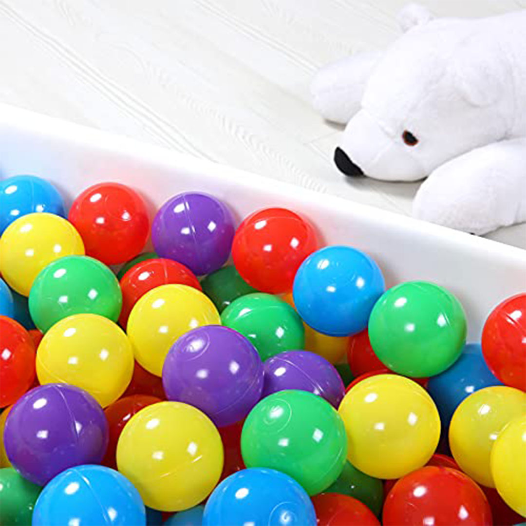 مجموعة كرات لبيت الكرات البلاستيك - جوجو سو - 50 قطعة