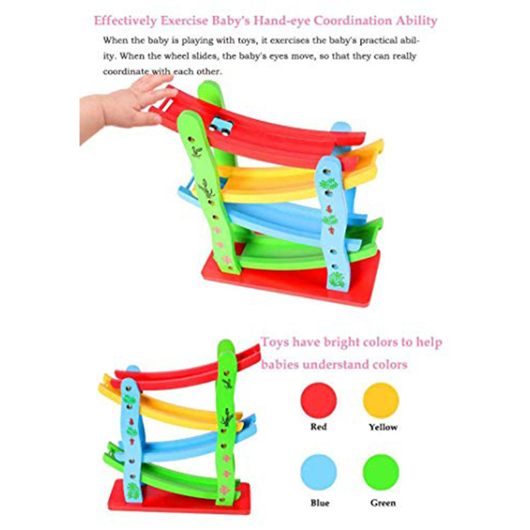 ألعاب سيارات صغيرة منزلقة - 4 قطع