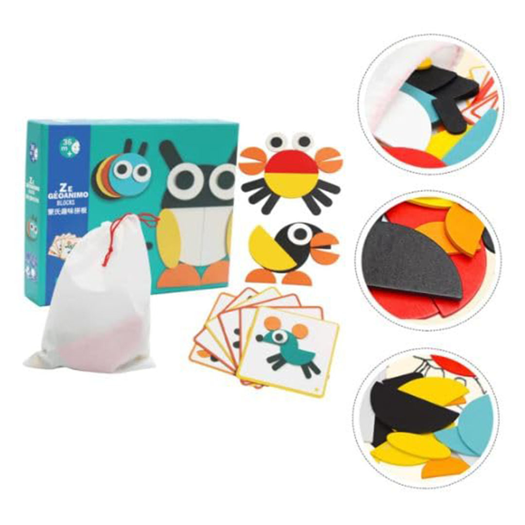 لعبة أحجية تعليمية فرز الأشكال - اسبا