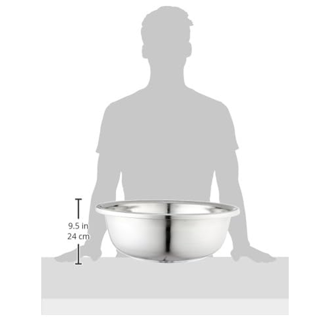 طبق ستانلس ستيل كبير - 50 سم