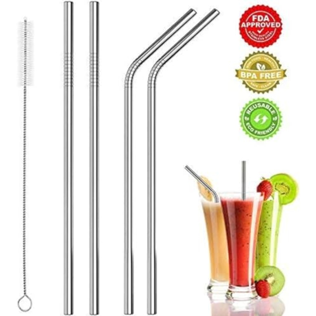 شفاطة معدنية من الفولاذ المقاوم للصدأ قابلة لإعادة الاستخدام - 4 قطع