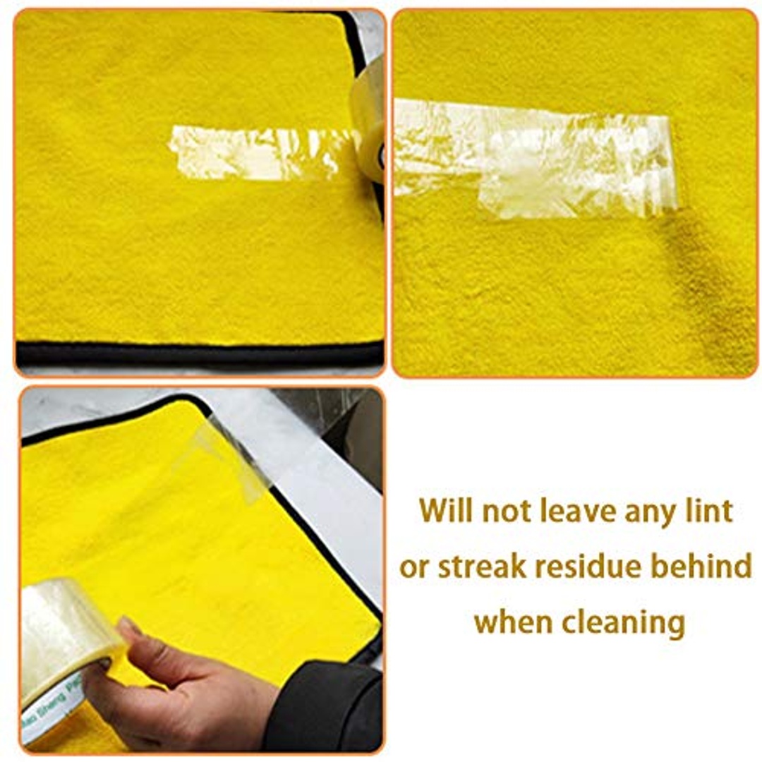 فوطة ميكروفايبر بألوان متنوعة - 30x22 سم - 2 قطعة