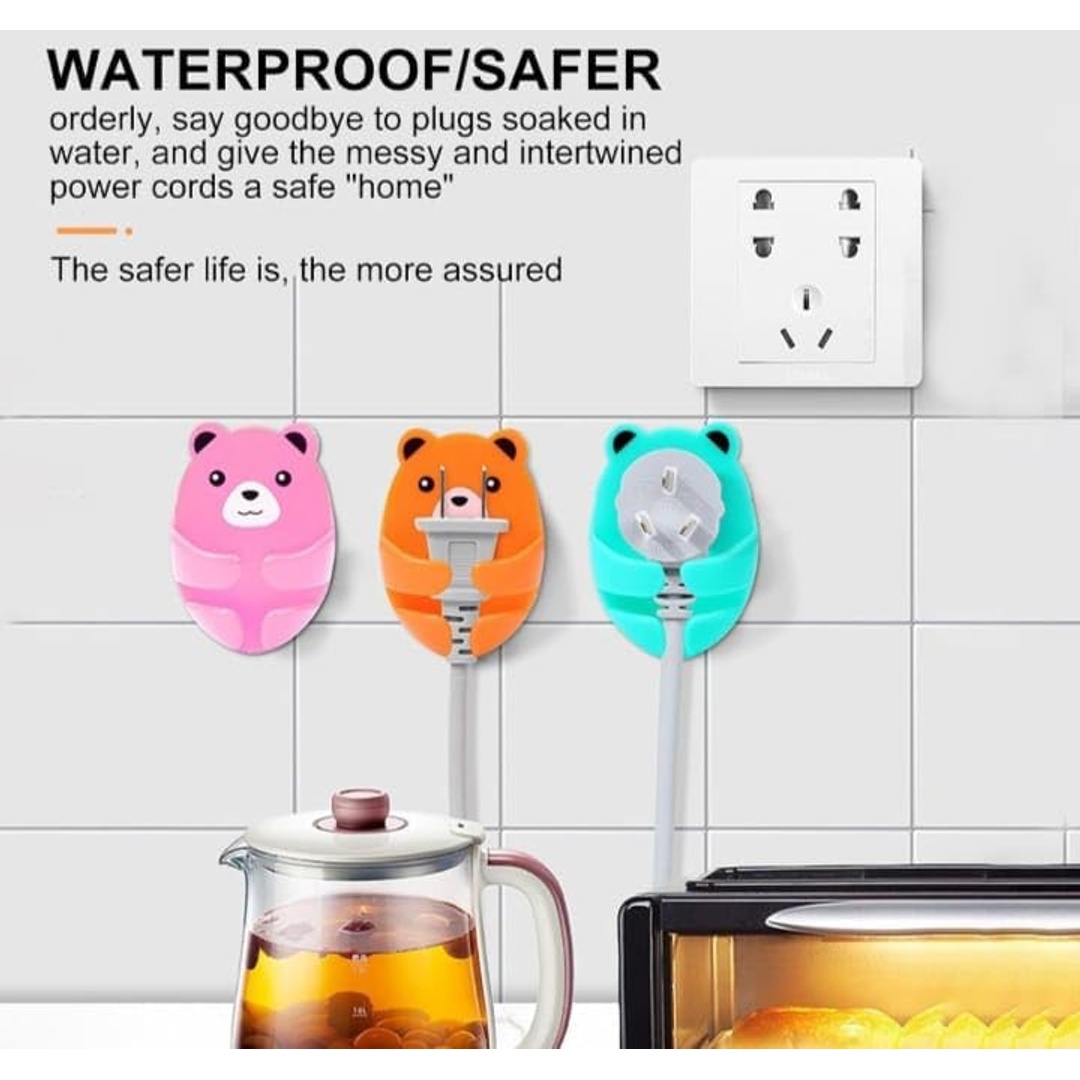 حامل أسلاك وكابلات - 4 قطع