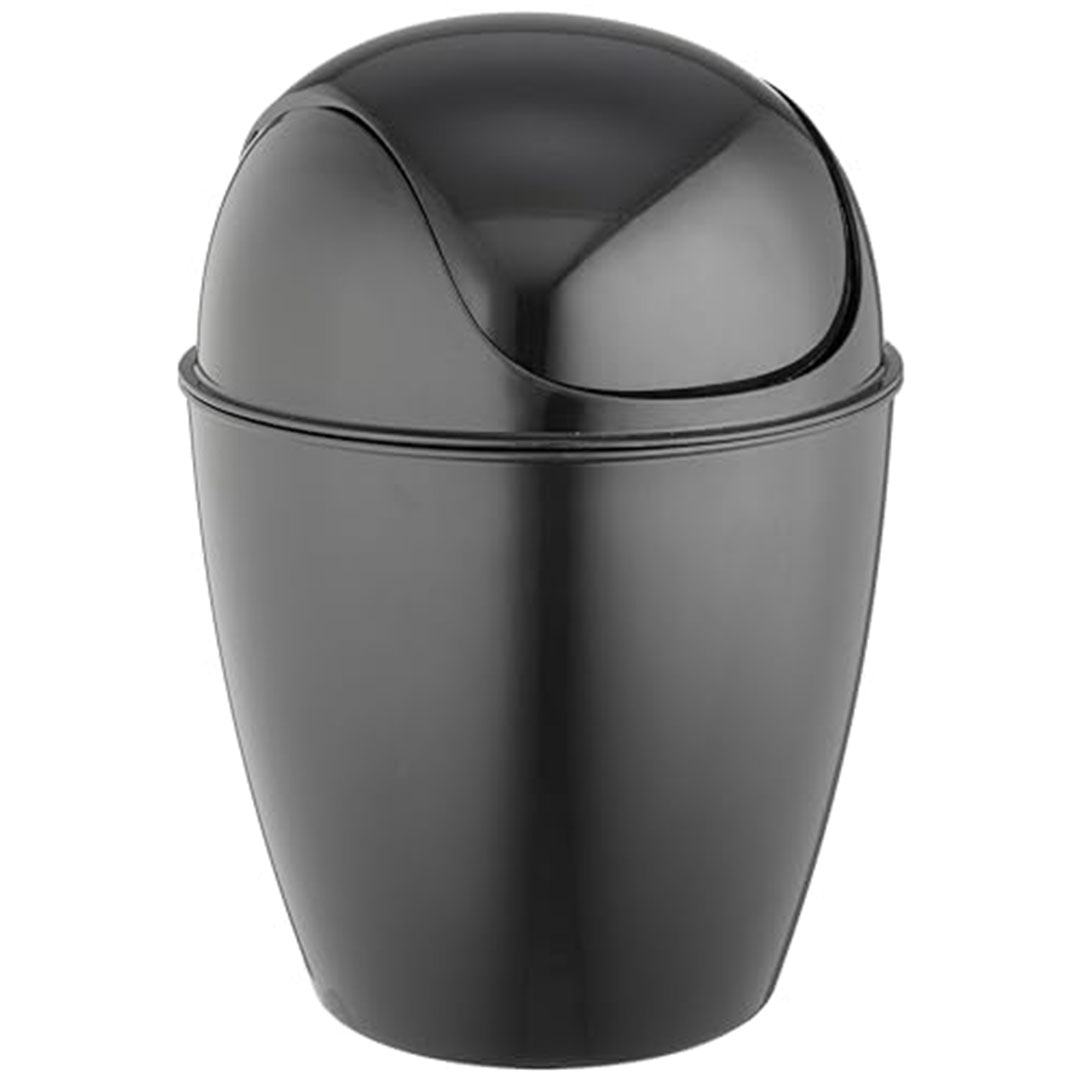 سلة مهملات تايدي كازا 5 لتر - أسود