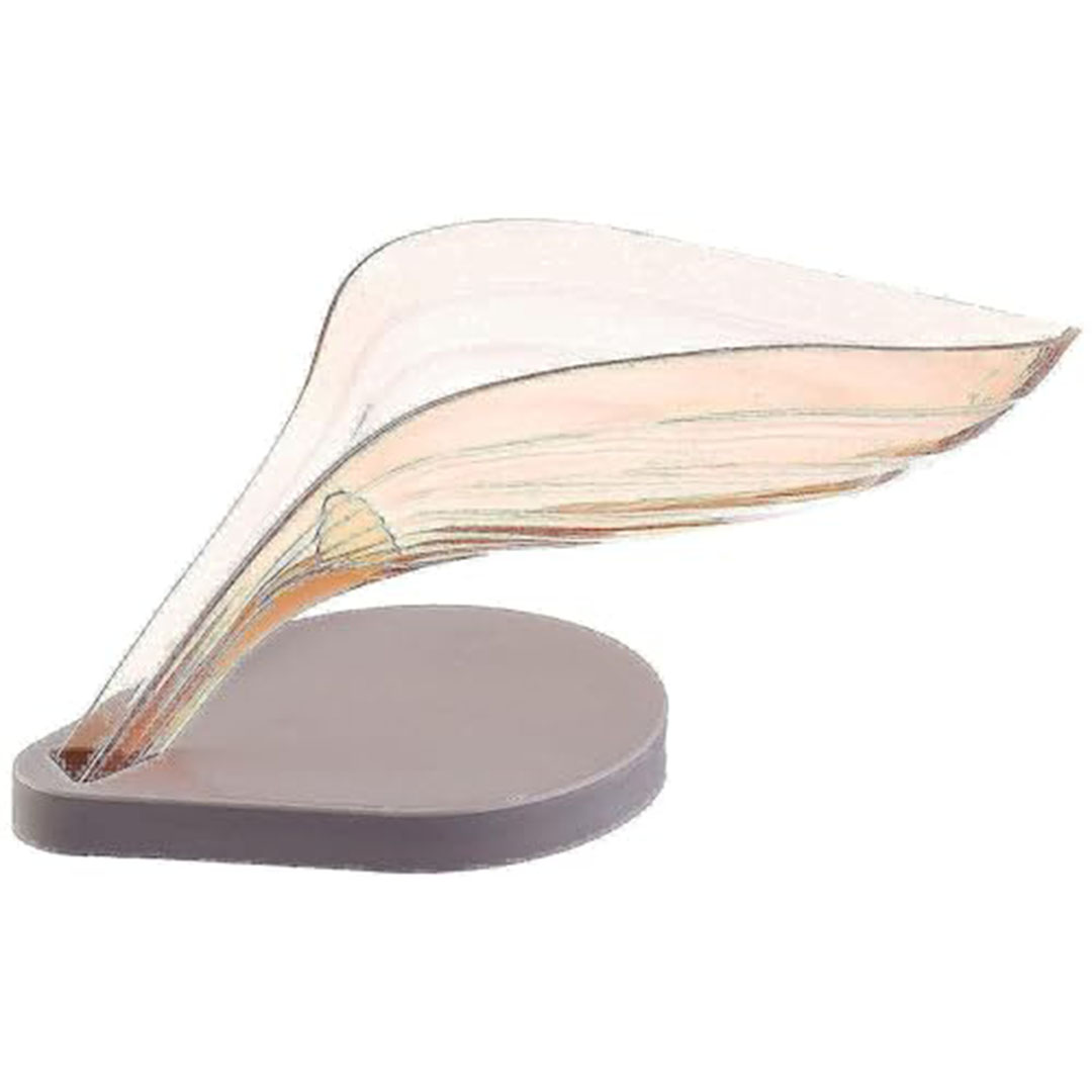 حامل صابون أكريليك - بني