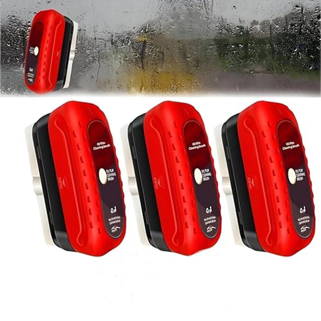 فرشاة تنظيف متعددة الوظائف لإزالة الزيت والأوساخ للسيارات - 3 قطع