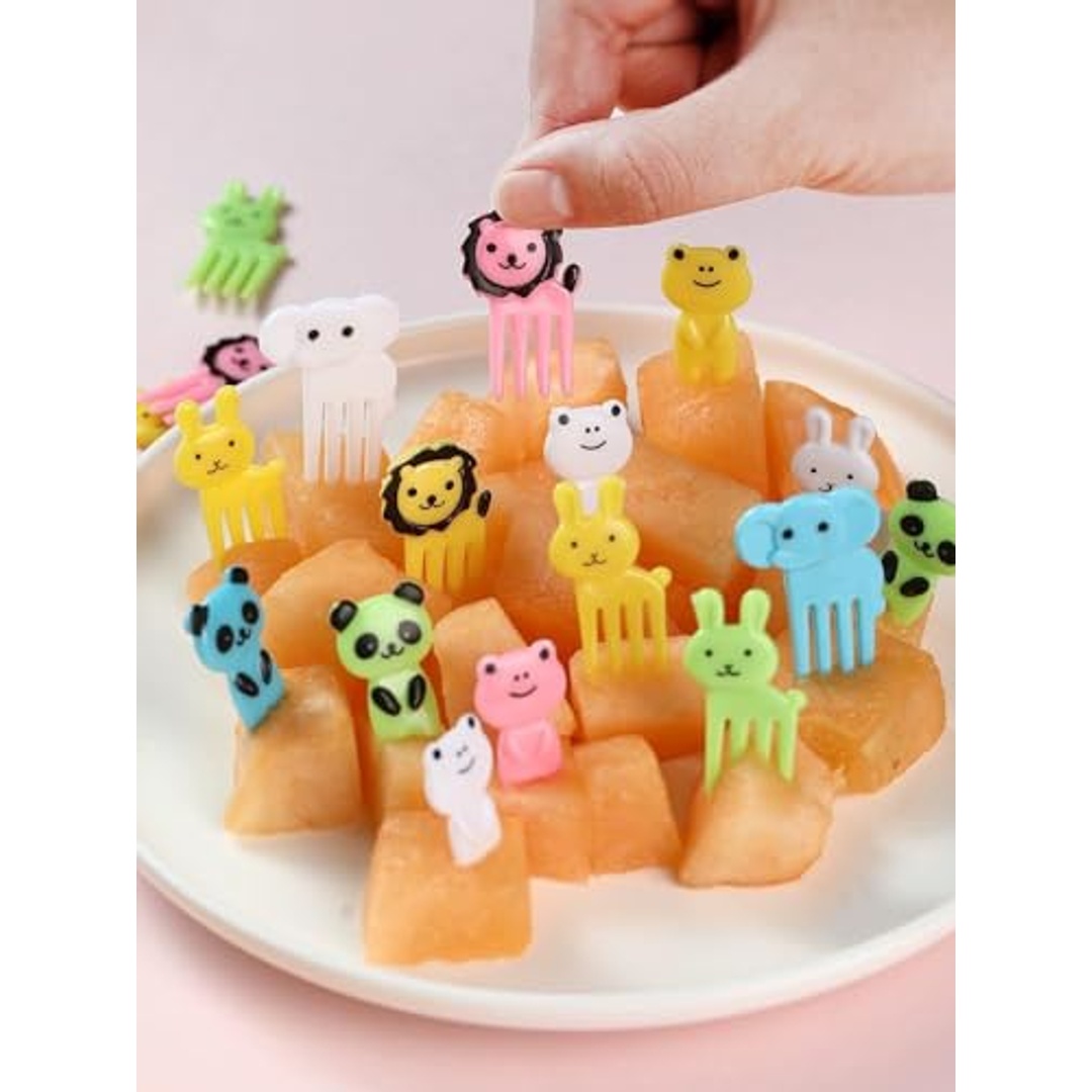 شوك صغيرة على شكل حيوانات - 20 قطعة